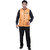 Getabhi Stylish Orange Cotton Modi Jacket
