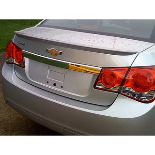 Chevrolet Cruze Lip Spoiler with 3M Adhesive, Silver Color