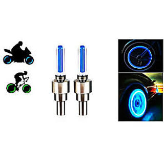 Colorful Magic Tyre Tire Flashing Flash Wheel Lights For All Bikes ...