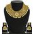 Zaveri Pearls Non Plated Gold Alloy Necklace Set For Women