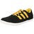 Sukun Mens Yellow & Black Slip on Espadrilles Shoes