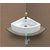 Belmonte Wall Hung / Table Top Wash Basin Delta 16 Inch x 16 Inch - White