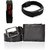 iLIv Black wallet belt and led watch combo