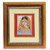 HANDICRAFTS PARADISE MARBLE WALL DCOR LADY FIGURE PAINTING FRAMED HPMR15018