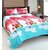 Home Castle Super Soft Double Bedsheet + 2 Pillow Covers(PC-DBL-3D17)
