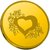 Infinium 1 Gram Valentine Gold Coin of 999 purity