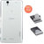 Stuffcool Clair Transparent Hard Back Case Cover For Sony Xperia C4 - Clear