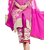 Shruti Mix Cotton Pink Casual Wear Embroidered Dress Material 322D3074