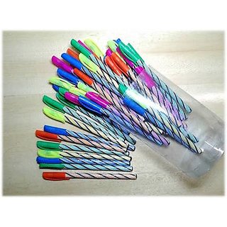 Blue Ball Pen (Use  Throw) Pack of 40 Pens