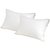 Geo Nature Soft Touch White 2 Pillow  (PIL076)