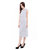 White Polka Dot Midi Dress