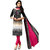Drapes White And Black Cotton Dotted Salwar Suit Dress Material (Unstitched)