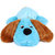 Deals India Multicolor lying Dog soft toy with Ring in neck - 30 cm