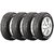 JK Tyres - TORNADO - 165/80 R-14 - Tubeless (Set of 4 Tyres)