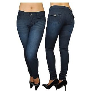Ladies Jeans Sky Blue Colour