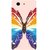 Casotec Butterfly Abstract Colorful Pattern Design Hard Back Case Cover for Sony Xperia Z3 Mini