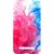 Casotec Fractal Paint Light Background Design Hard Back Case Cover for Asus Zenfone 5 A500CG