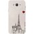 Casotec Paris Red Heart Design Hard Back Case Cover For Samsung Galaxy J7