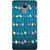 Casotec Leafs Pattern Print Design Hard Back Case Cover for Huawei Honor 7