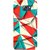 Casotec Red Blue White Pattern Design Hard Back Case Cover for Samsung Galaxy S6 edge Plus
