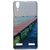 Casotec Clear Sides Print Design Hard Shell Back Case Cover for Lenovo A6000 Plus gz269099