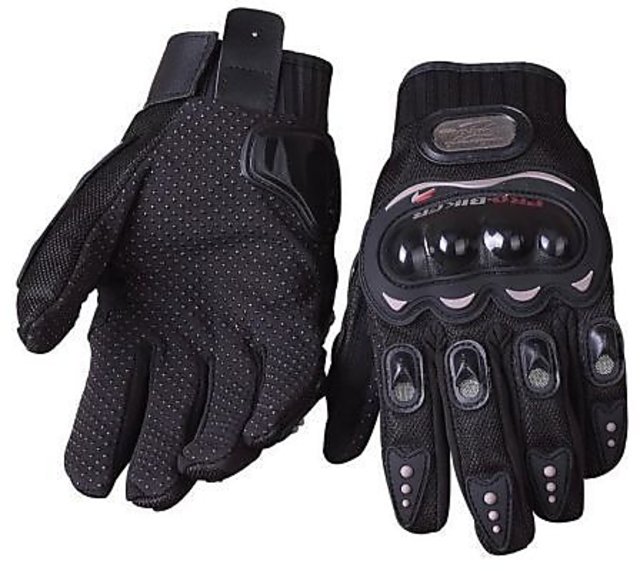 pro biker gloves m size