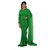 Bollywood Design Green Faux Georgette Saree With Unstitched Blouse