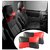TAKECARE  Designer Car Seat Neck Cushion Pillow - Black and Red Colour  MARUTI ALTO K-10