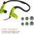 Amkette Pulse S8 Wired Headset (Green)