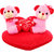 DealBindaas Heart Sofa Couple Valentine Stuff Teddy