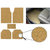Takecare Beige Anti Slip Noodle Car Floor Mat For Hyundai Fluidic Verna 4S