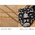 WF Leopard Tiger Head Antique Black Long Tassel Vintage Necklace Pendent