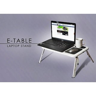 Fordable Portable Laptop Table Computer Desk Flexible Adjustable Bed Table