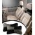 Takecare Car Seat Neck Cushion Pillow - Black And Grey Colour Formahindra Bolero 2011 Type-3