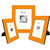 Elegant Arts & Frames Set Of 3 Photo Frames P 326-Orange