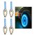 Car Tyre LED With Motion Sensor Blue SET OF 4- Honda City