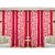 Geo Nature Home Decor Eyelet Door Four Curtains 4X7(PK152)