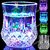 LED Flashing Inductive Rainbow Color Cup Glass Best for Gifting