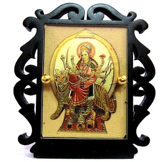 Takecare Hindu God Idol Mata Ji Temple For Car Dashboard For Mahindra Bolero 2011 Type-3