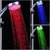 3 Color Changing LED Shower Head Automatic Abs Plastic Colors Changing