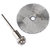 Pc 22mm HSS Saw Blade Metal Wood Cut Off Wheel Disc w Mandrel DIY Dremel Tools