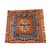 India Furnish Traditional kashmiri Carpet Gold Color  Size 2.1x2.1
