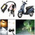 Capeshoppers 6000k Hid Xenon Kit For Honda Activa 125 Deluxe Scooty