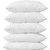 Geo Nature Soft Touch White 5 Pillow  (PIL087)