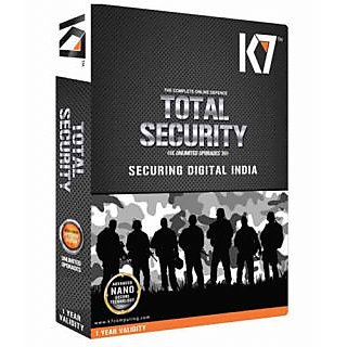 K7 TOTAL SECURITY ANTIVIRUS SERIAL KEY ONLY 1 user 1 year