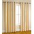 Geo Nature Beige Polyster Eyelet Window Curtains Set Of 2 Size 4X5 (G2CR5F-30)