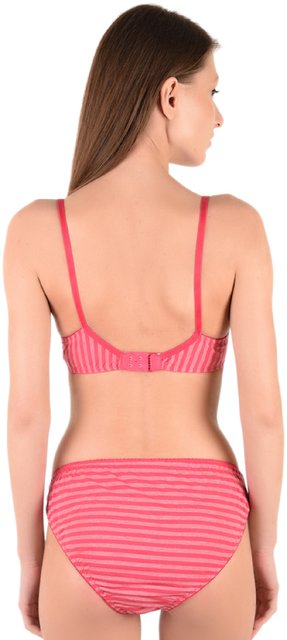 Buy Vanila- Sweety Bra Panty Set- Pink color Online @ ₹140 from
