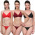 Urbaano Captivating Bikini Set - Ur7096T - Red  Black  Maroon