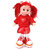 UNIQUE- 12 INCH RED COLOR MUSICAL SWEET DOLL- BEST PRODUCT FOR UR CUTE PRINCESS