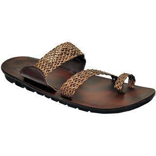 Buy Mens Brown Open Ethnic Shoes Online @ ₹399 from ShopClues